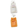 thumbnail image 1 of 2x Plush Cartoon Photocard Holder Card Cover Practical Card Holder Zulema cubierta de la tarjeta, 1 of 8