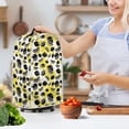 thumbnail image 3 of HELLHERO Univesal Blender Dust Cover with Coffee Maker Protection Polyester Coffee Machine Dust Cover, Lemons, 3 of 6