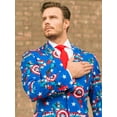 thumbnail image 4 of OppoSuits Men's Captain America Licensed Suit, 4 of 8