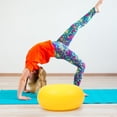 thumbnail image 3 of BRIGHTFUFU Balance Training Exercise Ball Yellow PVC 1Pcs Fitness Enthusiasts Tool, 3 of 8