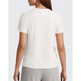 thumbnail image 3 of G4Free Soft Lyocell Quick Dry Workout Tops for Women - Running Yoga Athletic Gym Casual Short Sleeve T-Shirt Breathable, 3 of 8