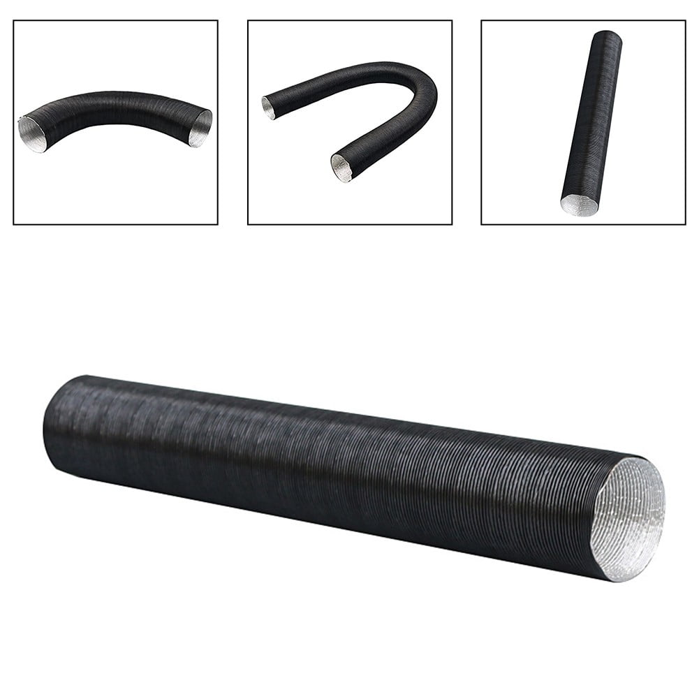 100Cm Aluminium Hose Expandable Ventilation Hose Expandable Functionality Flame Retardant Flexible Airflow Management