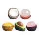 thumbnail image 5 of 5 piezas de figuras de frutas para salpicadero del coche, accesorios de escultura de frutas, decoración de vehículos para comedor, tienda, coches,, 5 of 8