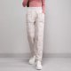 thumbnail image 3 of Pantalones de algodón ligeros para mujer, ropa exterior de moda para invierno, pantalones rectos, sueltos, adelgazantes, pantalones cálidos de talla grande para mujer, 3 of 4