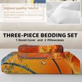 thumbnail image 3 of Sleepwish Basketball Bedding Set Twin Sports Duvet Cover Set for Boys Microfiber, 3 Piece, 3 of 7