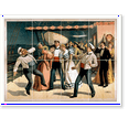 thumbnail image 2 of Historic Framed Print, [Group of sailors and passengers aboard ship], 17-7/8" x 21-7/8", 2 of 9