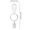 thumbnail image 3 of Dosaele 10pcs Curtain Weights Clips for Drapery Window Curtains Household Water Drop Weights, 3 of 6