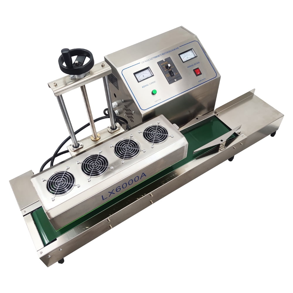 LX-6000 Continuous Induction Sealer Electromagnetic Induction Sealing Machine 220V