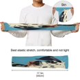 thumbnail image 6 of ALAZA Dog on Blue UV Sun Protection Arm Sleeves UPF 50+ Compression Cooling Sleeve 1 Pair, 6 of 7