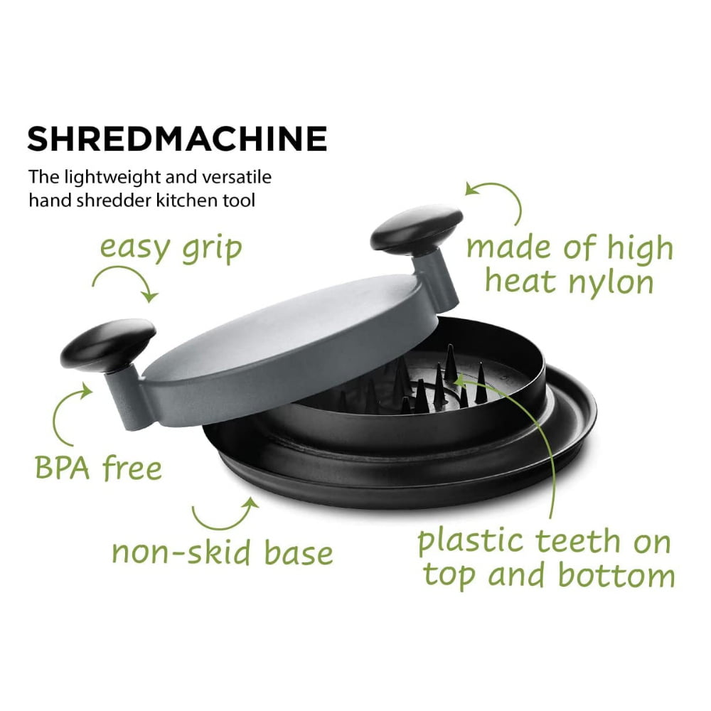 Chicken Shredder Shred Machine,Alternative to Bear Claws Meat Shredder for Pulled Pork Red Beef and Chicken 1pc Red 