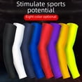 thumbnail image 2 of Protector de baloncesto para deportes, fitness, brazo protector, delgado, alargado, codo, manga transpirable que absorbe el sudor, protector de brazo para hombre, 2 of 2