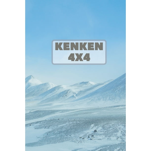 Kenken 4x4 The Ultimate Book of Kenken Puzzle (Paperback) Walmart