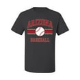 thumbnail image 2 of Wild Bobby City of Arizona Baseball Fantasy Fan Sports Men's T-Shirt, Charcoal, Large, 2 of 6