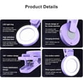 thumbnail image 4 of ZOUSSIQI Clip-On Selfie Ring Light, 2024 Mini Rechargeable Brightness Light with 3 Lighting Modes, 3 Level Adjustable, Work More Than 3 Hours, General USB Cell Phone Photography, CA919-61418, 4 of 7