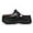 Black, variant on Women's Platfrom Clogs,Garden Clogs for Women,2.75 in High Heels Mules Clog Wedge Sandals with Clogs Charms
