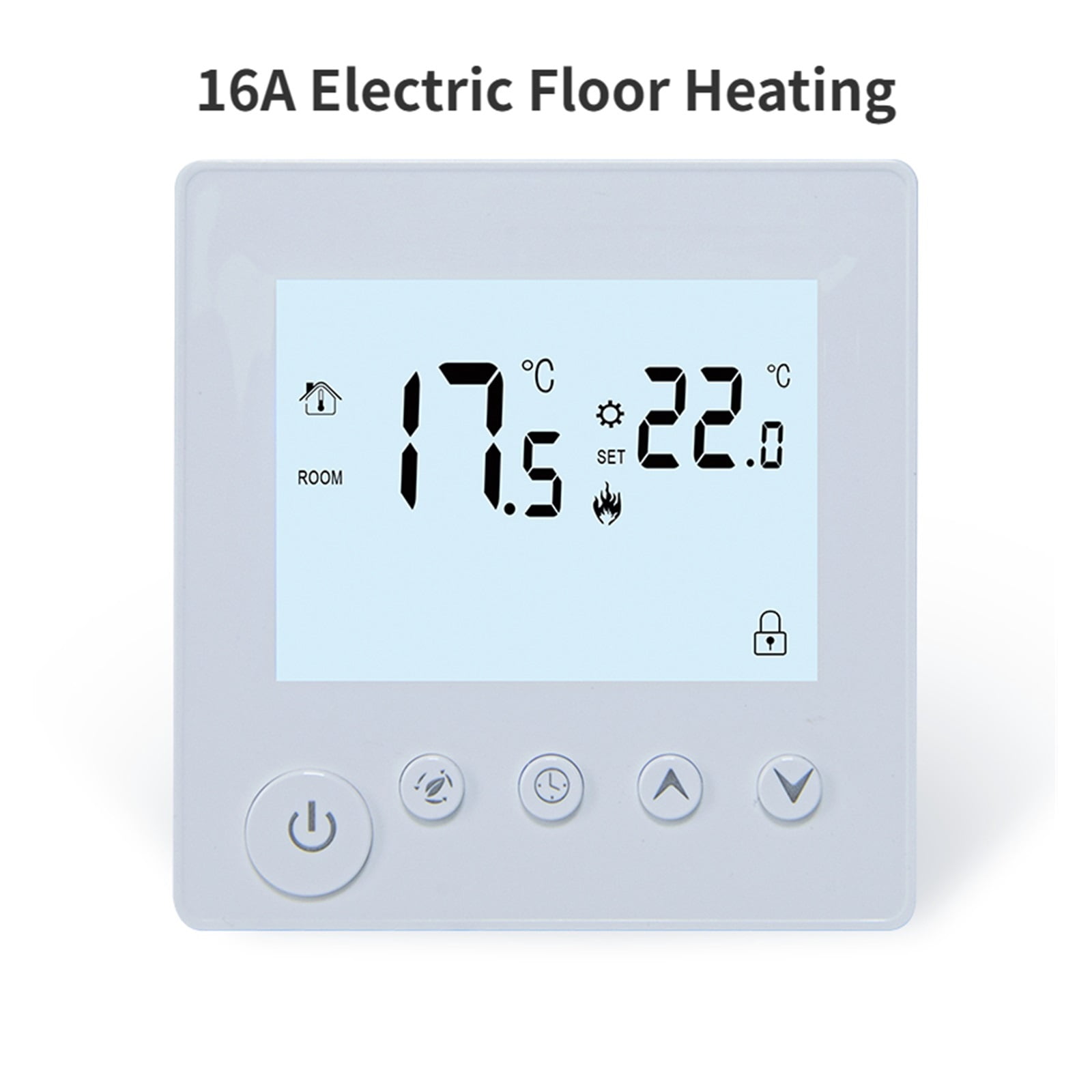 Tuya Smart Thermostat, Electric Floor Heating Water/Gas Boiler, Temperature Remote Control