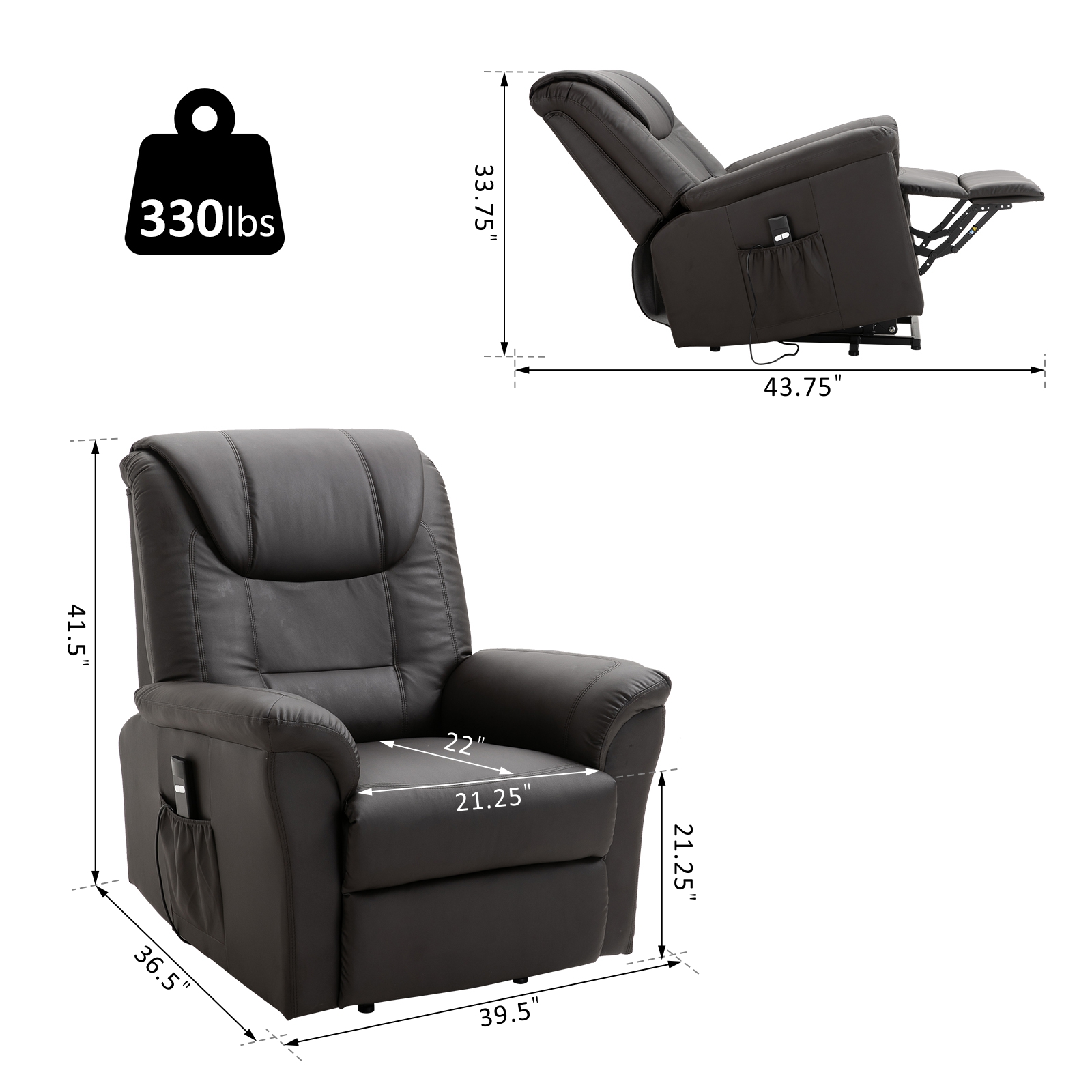 HOMCOM Electric Lift Chair Stand Assist Recliner Armchair Sofa Comfortable Padded Linen Fabric Functional w/Remote Control Versatile Use Cream White HOMCOM Electric Lift Chair Stand Assist Recliner Armchair Sofa Comfortable Padded Linen Fabric Functional w/Remote Control Versatile Use Cream White