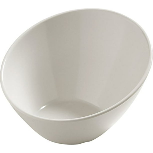 Carlisle 5554437 Balsam Melamine Angled Salad Bowl 26 Fl Oz Bavarian Cream Walmart Com Walmart Com
