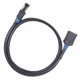 thumbnail image 1 of Cable de red de conexión de banda ancha, cable de extensión Ethernet blindado para transmisión en streaming en computadoras de escritorio, carcasa de PVC., 1 of 6