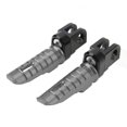 thumbnail image 5 of 1 par de clavijas de pie delanteras de motocicleta con mango corto Proceso CNC T6063 Reemplazo de aleación de aluminio para CFMOTO 450SR 2022-2023 Gris, 5 of 5