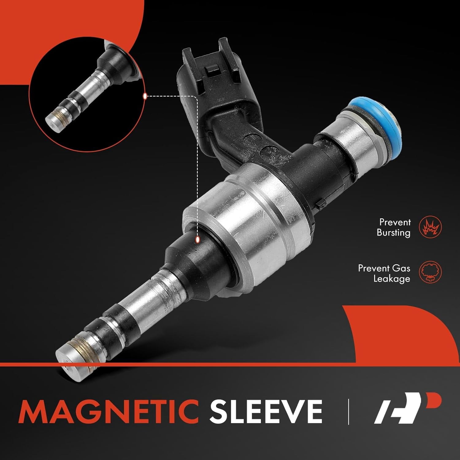 A-Premium Fuel Injectors Compatible with Chevrolet Equinox 12-17, Traverse, Impala, Camaro, Colorado, Caprice (Sport) & GMC Terrain, Canyon & Buick Enclave, LaCrosse & Cadillac SRX, CTS, XTS, ATS