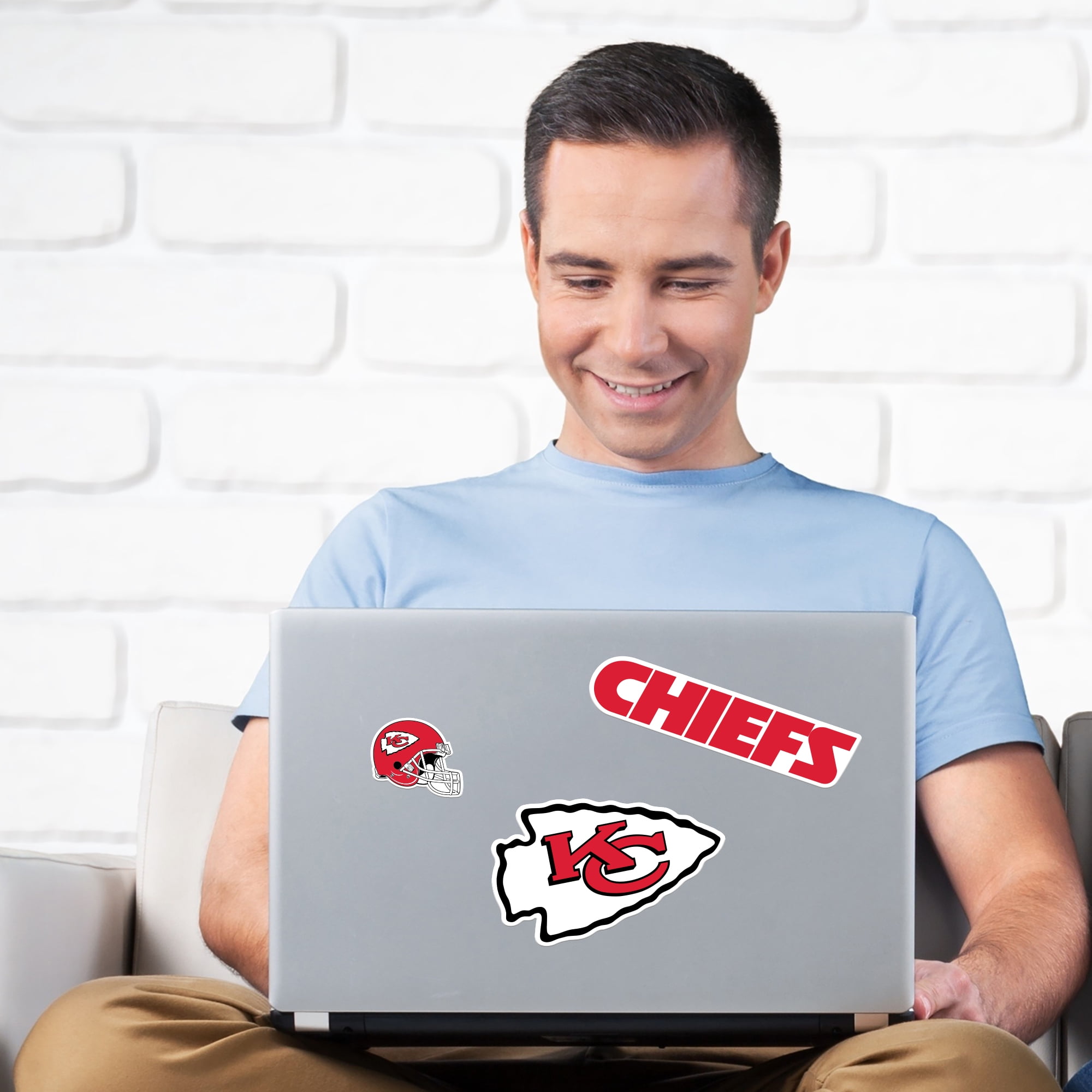 CHIEFS TRIPLE SPIRIT STICKERS