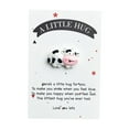 thumbnail image 2 of Pocket Hug Card Cow Design Hug in a Pocket Card Mini Encouragement Gift Cute Animal Pocket Hug for Her Him Friends Family Teacher Valentine's Day, 2 of 6