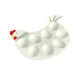 thumbnail image 2 of GUOOL Deviled Egg Tray Deviled Eggs Plate Egg Holder Egg Keeper Deviled Egg Platter, 2 of 9