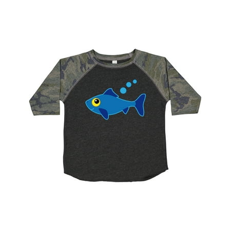 

Inktastic Fishing Blue Fish Gift Toddler Boy or Toddler Girl T-Shirt