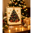 thumbnail image 4 of Christmas Pearl Art Kit with Frame, DIY Bead Painting Craft for Adults and Beginners, Holiday Home Wall Decor Set, Christmas Crafts for Indoor Holiday Decorating, 4 of 4