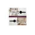 thumbnail image 3 of Woodcliff Matte Black Hall/Closet Passage Door Handle LH2X93SYXP, 3 of 6