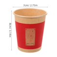 thumbnail image 2 of OUNONA 50Ud Desechables Para Celebraciones En Papel Seguro Con Para Bodas, 2 of 6
