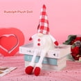 thumbnail image 2 of 2025 & CISIL Holiday Decorations Valentine's Day Decorations Rudolph Doll Faceless Doll, 2 of 3