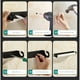 thumbnail image 5 of Estantes de baño montados en la pared, dispensador de toallas de papel de cocina y film transparente sin taladro, estante multifunción para almacenamiento de tela y organizador de rollos de papel, peg, 5 of 8