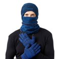 thumbnail image 1 of Gorro, bufanda, máscara y guantes cálidos de 4 piezas para hombres y mujeres (azul) Sincero Electrónica, 1 of 4