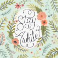 thumbnail image 2 of Gango Home Decor Shabby-Chic Retro Garden II & V Mint by Janelle Penner (Ready to Hang); Two 12x12in Brown Framed Prints, 2 of 5