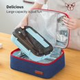 thumbnail image 2 of POINTERTECK 300D Oxford Cloth Lunch Bag Large Capacity Thermal Lunch Box Waterproof Lunch Storage Holder Rectangular Lunch Organizer, 2 of 10