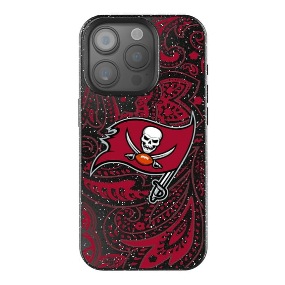 Keyscaper Tampa Bay Buccaneers Paisley Bling iPhone Case