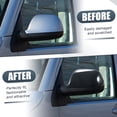 thumbnail image 2 of Unique Bargains Pair Car Rear View Mirror Cover Cap Replacement Gloss Black for Volkswagen Transporter T5 T6 Mirror Caps, 2 of 6