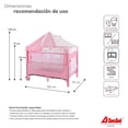 thumbnail image 5 of Cuna Colecho D´Bebé Love & Care Rosa, 5 of 5