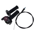 thumbnail image 2 of jinwen Universal Motorcycle Handle 7/8" 22mm Acceleration Grip for 110-250cc ATV Racing, 2 of 4