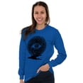 thumbnail image 3 of Eye Symbolic Celestial Spiritual Plus Size Long Sleeve Graphic Tee Shirt Brisco Brands 2X, 3 of 5