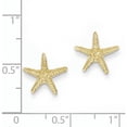 thumbnail image 2 of Primal Gold 14 Karat Yellow Gold Starfish Post Earrings, 2 of 4
