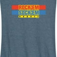 thumbnail image 3 of Rock 'Em Sock 'Em Robots - Rock 'Em Sock 'Em Robots Logo - Women's Racerback Tank Top, 3 of 5