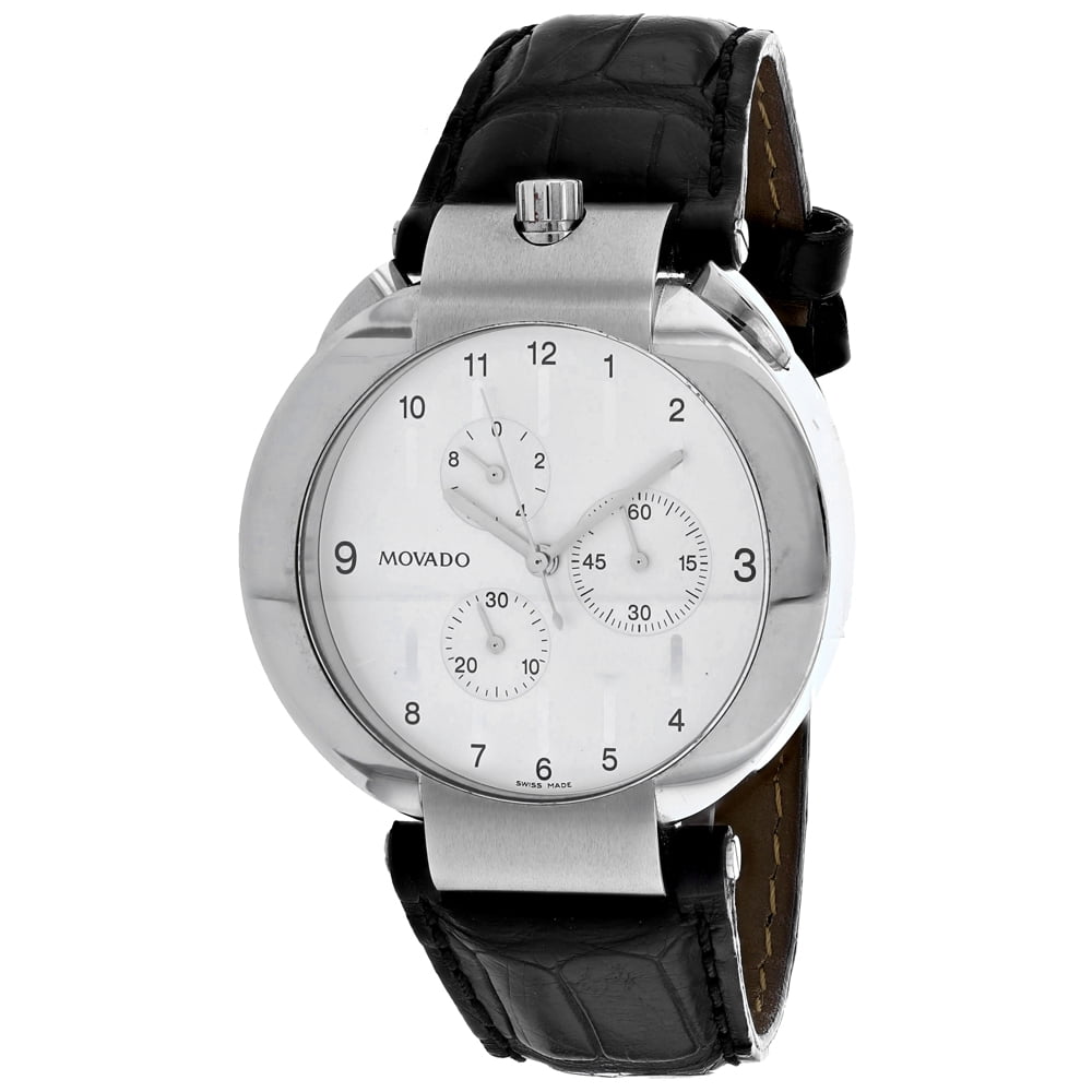Movado Men's Elliptica Silver Dial 