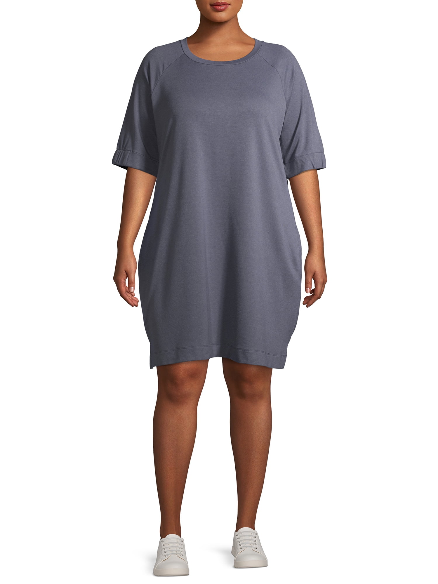 walmart t shirt dress plus size
