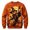00-Orange#1556, variant on Kiijoy Halloween Boy Sweatshirt Fall Crewneck Long Sleeve Pullover, Orange, Sizes 2-3T