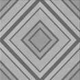 thumbnail image 1 of Ahgly Company Machine Washable Indoor Square Transitional Platinum Gray Area Rugs, 4' Square, 1 of 7