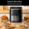 thumbnail image 5 of HOMEDAS® 8L/8.45QT 6-in-1 Visible Window Air Fryer Oven Oilless Cooker with Digital LED Touch Screen, 6 Preset Cookings, Dishwasher-Safe Basket, 5 of 5
