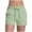 Green, variant on Womens Biker Shorts- High Waisted Booty Workout Volleyball Yoga Spandex Spandex Shorts Women Beige L